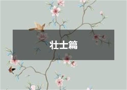 壮士篇