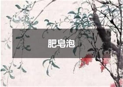 肥皂泡