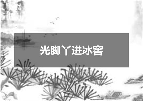 光脚丫进冰窖